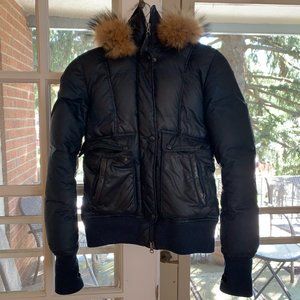 Mackage Down Jacket with fur trim on hood